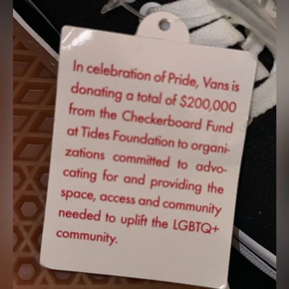 Vans Pride Collection New Love is Love Shoes Men Rainbow Black! Unisex - Picture 8 of 15